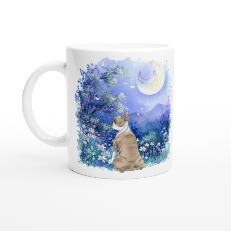 Night Sky Custom Dog Breed Mug