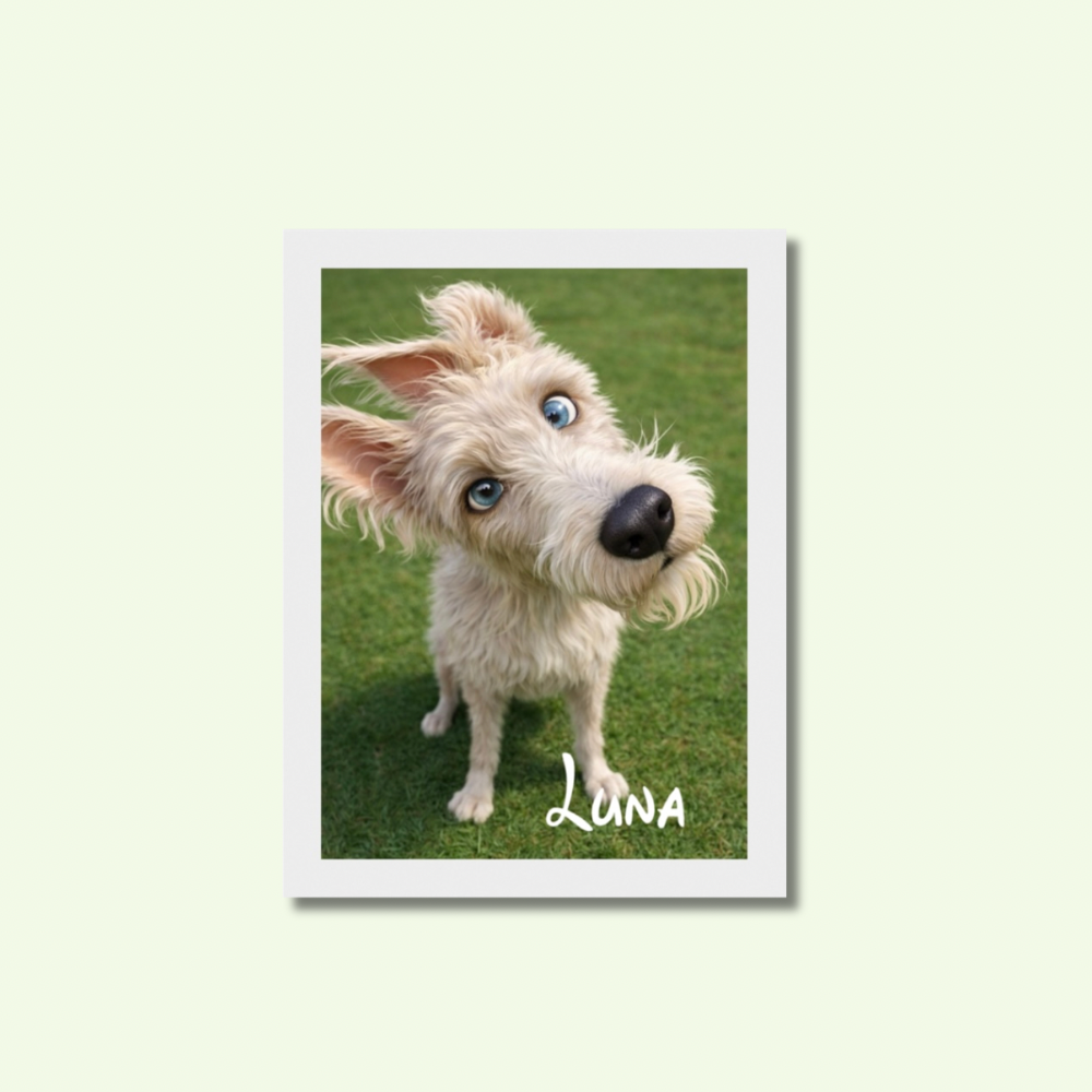 Custom Pet Portrait- Cartoon Your Pet