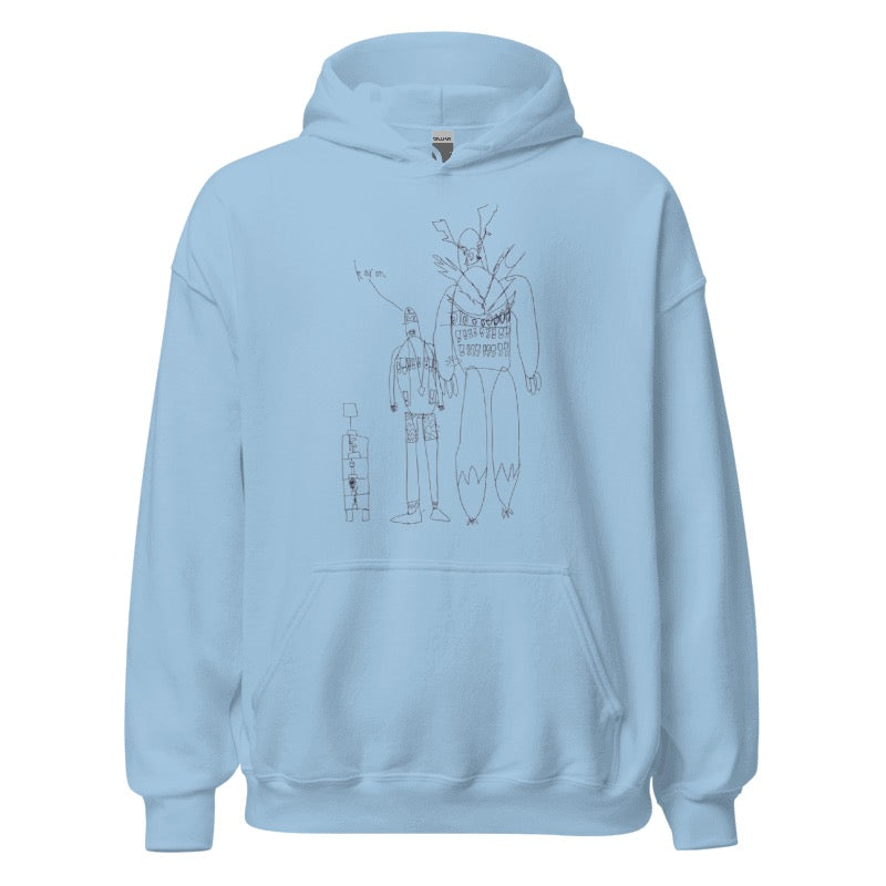 Custom Unisex Heavy Blend Hoodie- Child’s Artwork