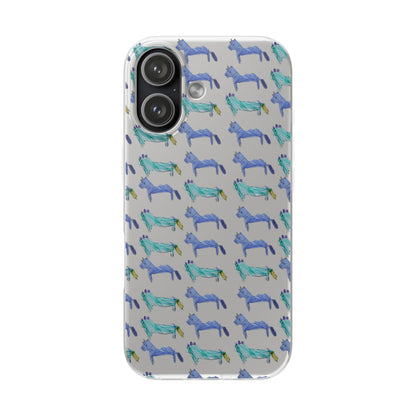 Custom Clear Phone Case- Child’s Artwork Pattern