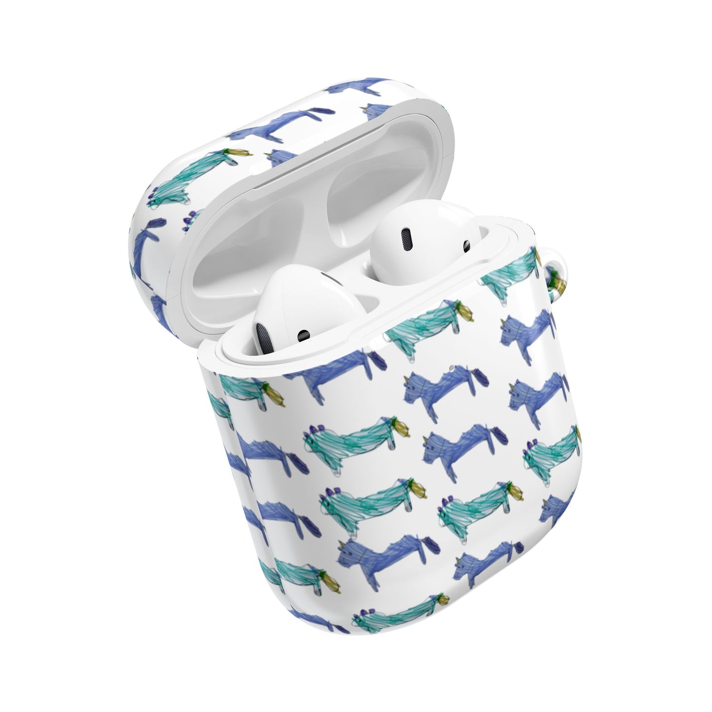 Custom AirPods Case- Child’s Artwork Pattern