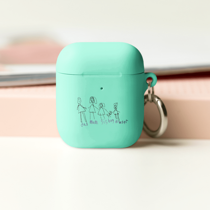 Custom Rubber Case for AirPods®- Child’s Artwork