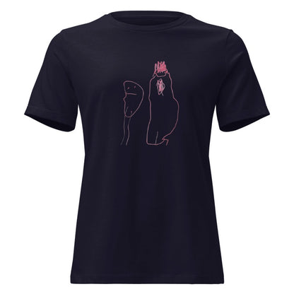 Custom Women's Relaxed T-Shirt- Child’s Artwork