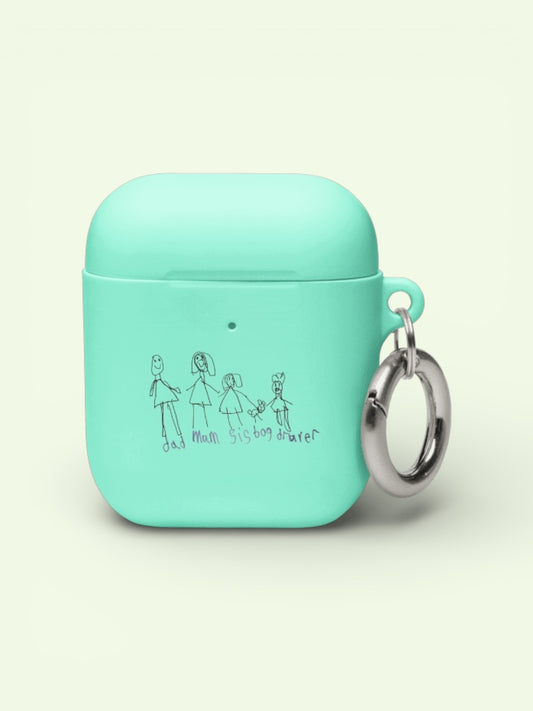 Custom Rubber Case for AirPods®- Child’s Artwork