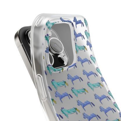 Custom Clear Phone Case- Child’s Artwork Pattern