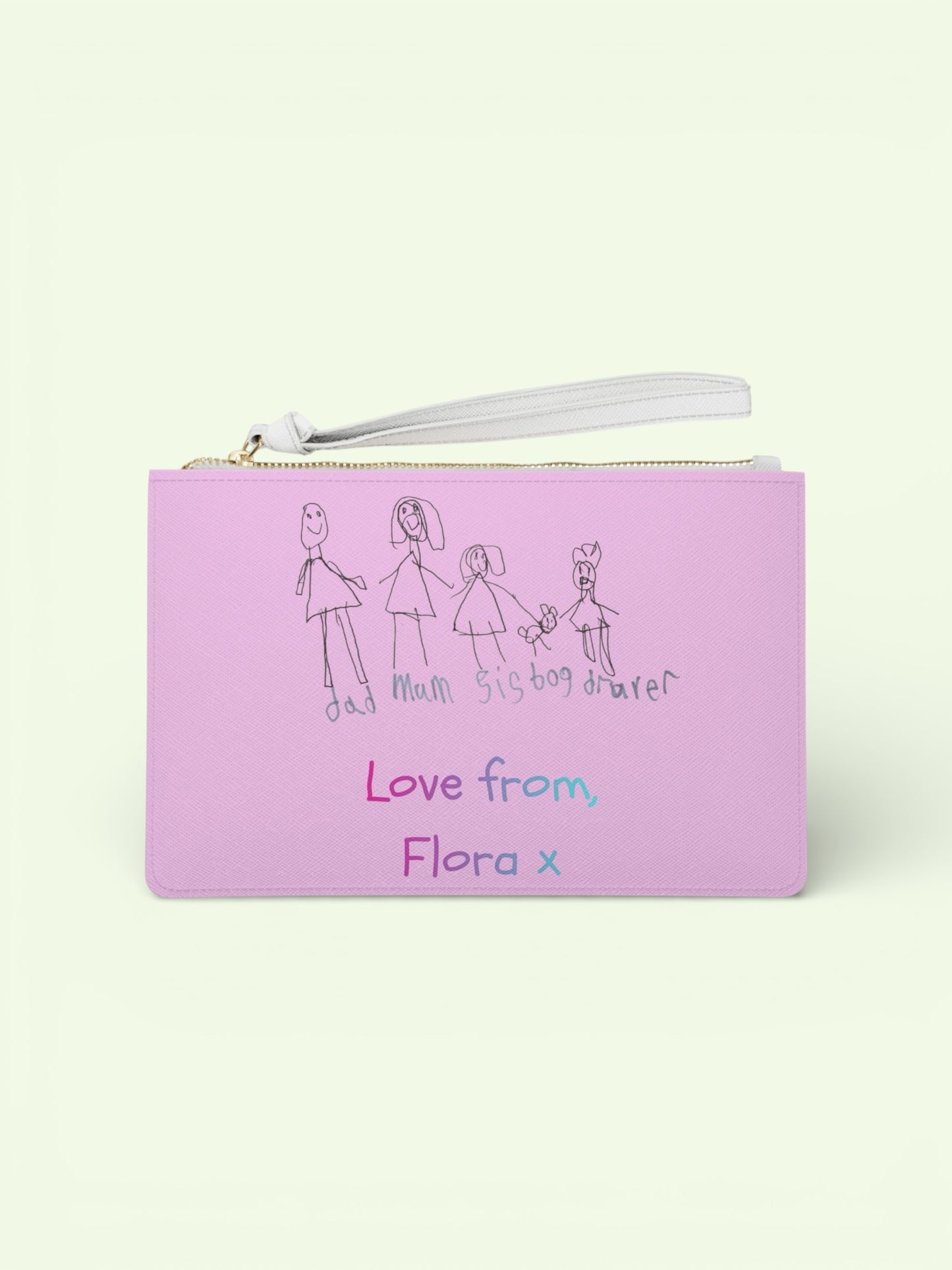 Custom Clutch Bag- Child’s Artwork