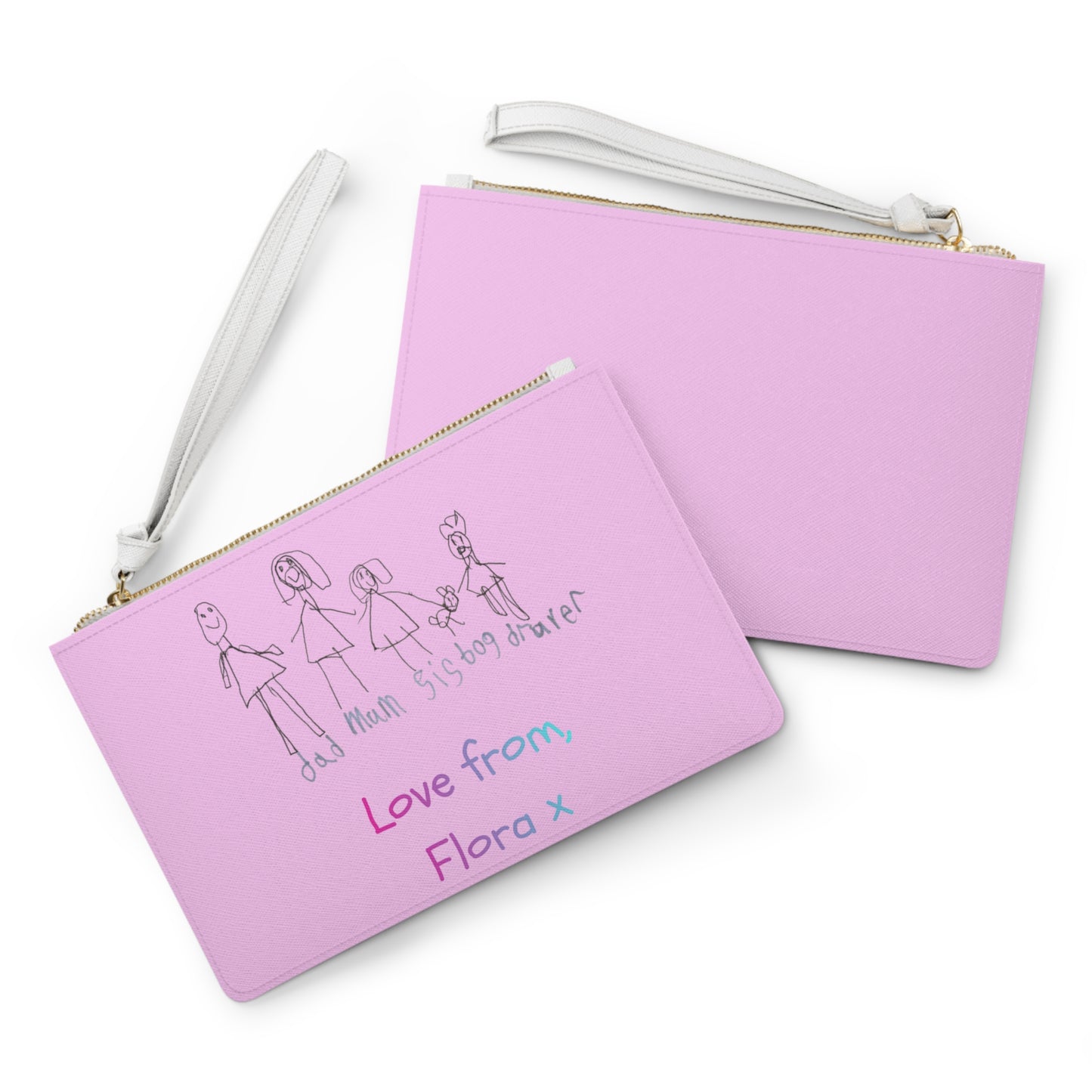 Custom Clutch Bag- Child’s Artwork