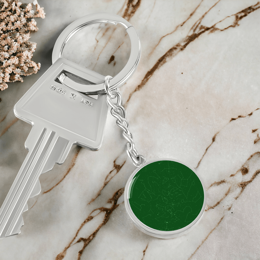 Custom Star Constellation Pendant Keyring