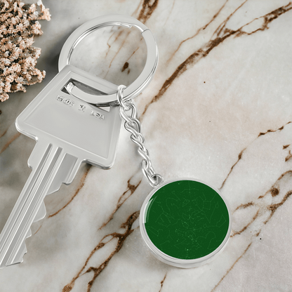 Custom Star Constellation Pendant Keyring