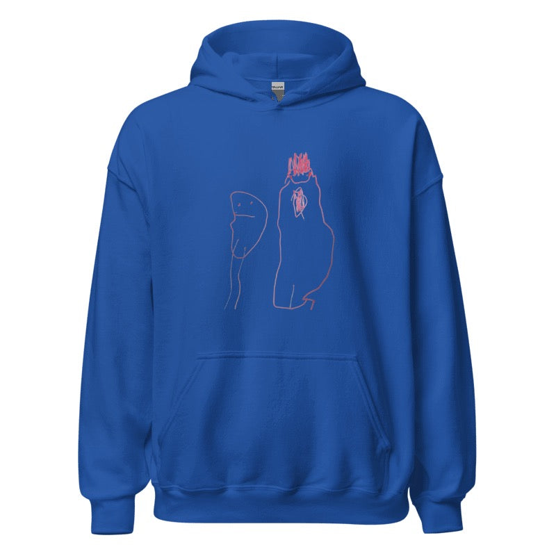 Custom Unisex Heavy Blend Hoodie- Child’s Artwork