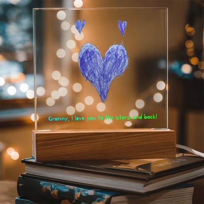 Custom Acrylic Plaque- Child’s Artwok