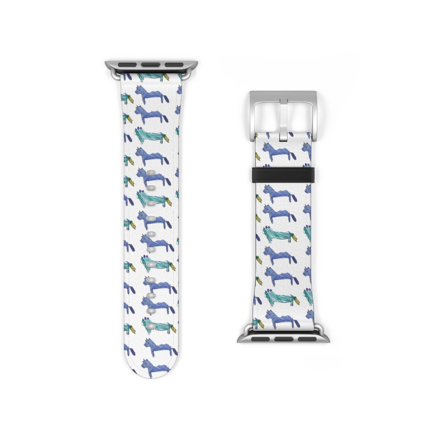Custom Apple Watch Band — Child’s Artwork Pattern