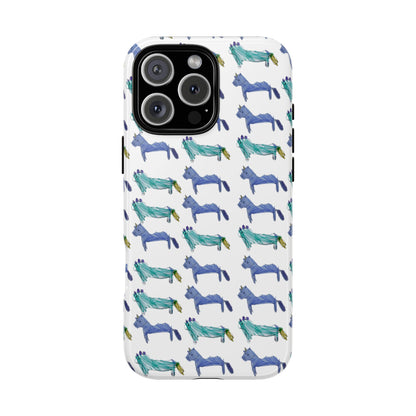 Custom Tough Phone Case — Child’s Artwork Pattern