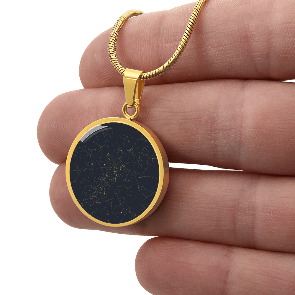 Custom Star Constellation Pendant Necklace