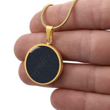 Custom Star Constellation Pendant Necklace