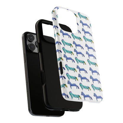 Custom Tough Phone Case — Child’s Artwork Pattern