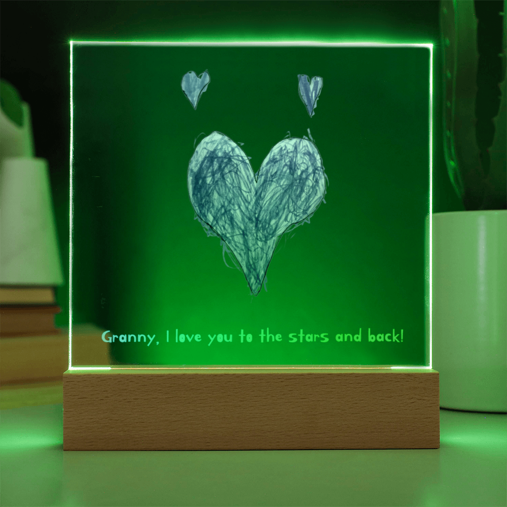 Custom Acrylic Plaque- Child’s Artwok