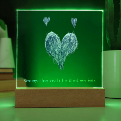 Custom Acrylic Plaque- Child’s Artwok