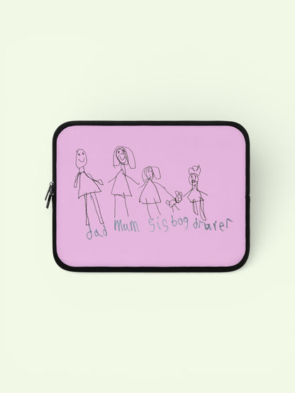Custom Laptop Sleeve- Child’s Artwork