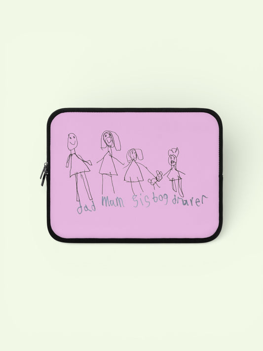 Custom Laptop Sleeve- Child’s Artwork