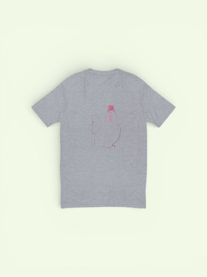 Custom Men's Fitted T-Shirt- Child’s Artwork