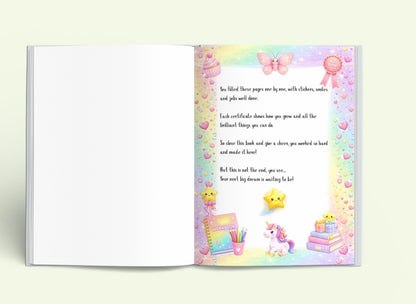 My Achievements Book- Unicorns and Fairies