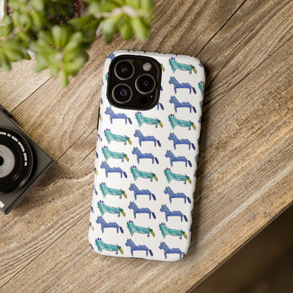 Custom Tough Phone Case — Child’s Artwork Pattern