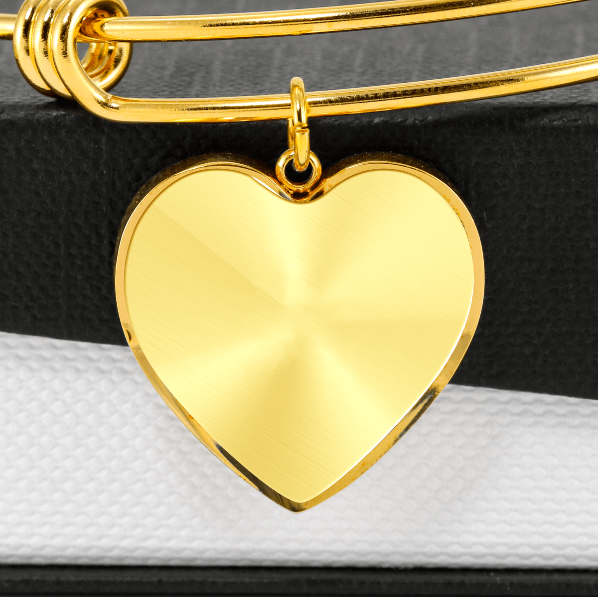 Custom Pet Heart Pendant Adjustable Bracelet