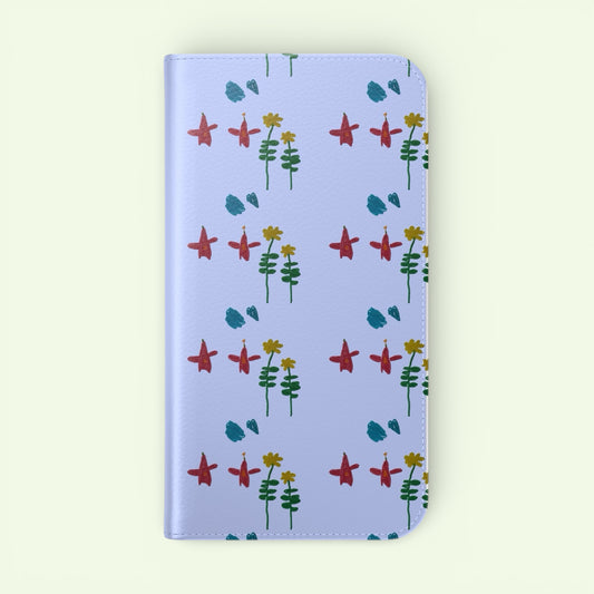 Custom Flip Phone Case — Child’s Artwork Pattern