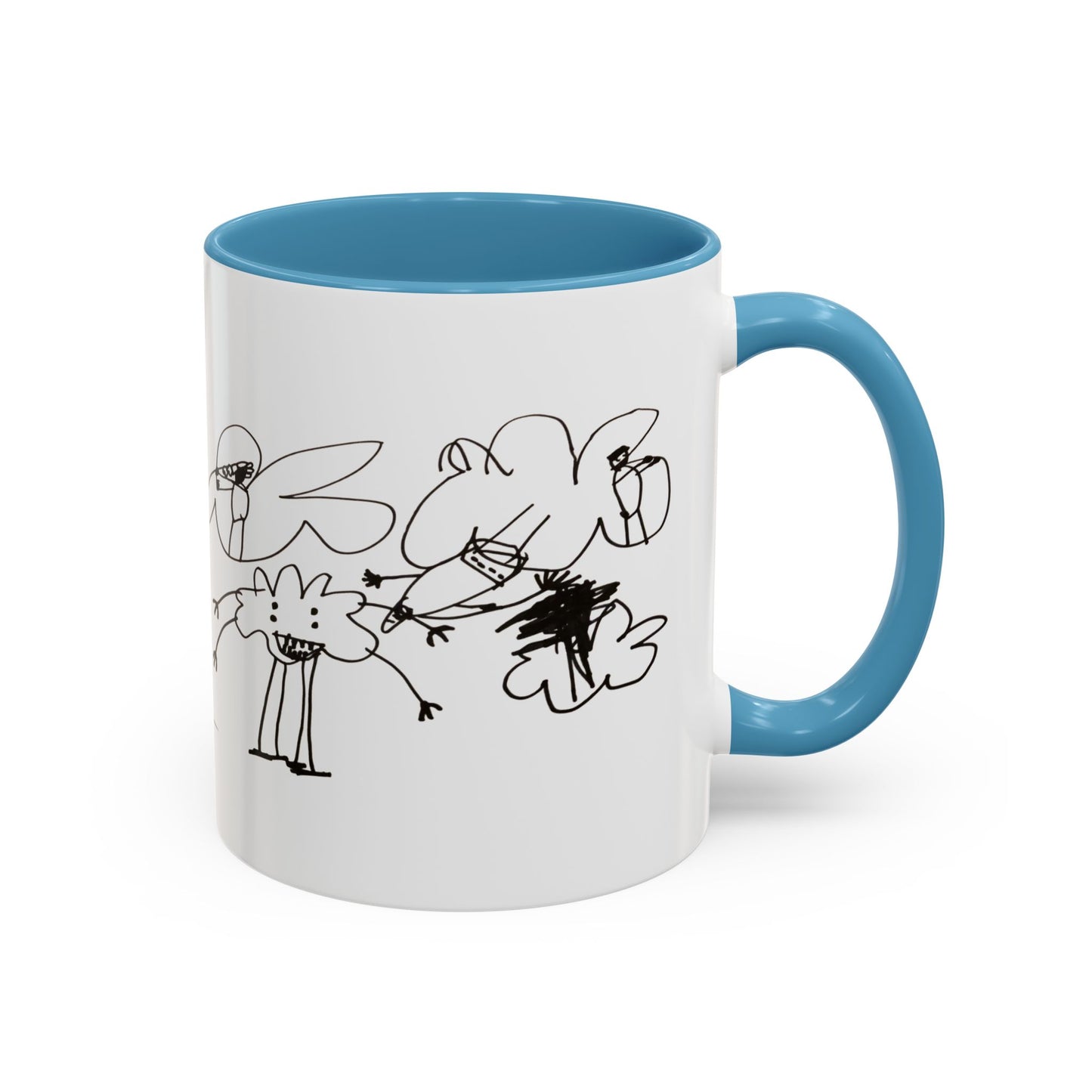 Custom Accent Mug- Child’s Artwork