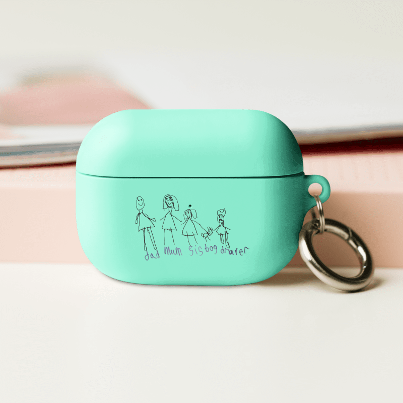 Custom Rubber Case for AirPods®- Child’s Artwork