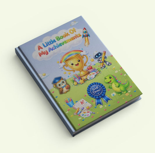 My Achievements Book- Robots and Dinosaurs