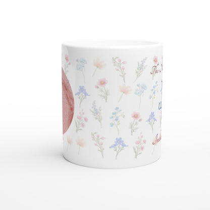 Custom Mug- Star Constellation Pink Floral