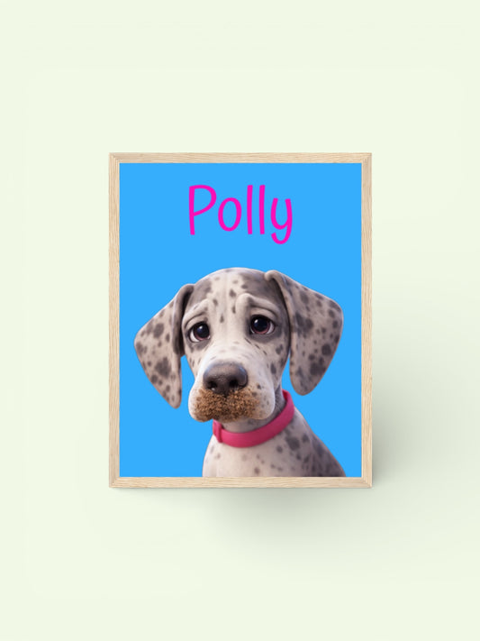 Custom Pet Portrait- Movie Character