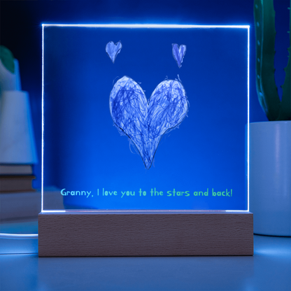 Custom Acrylic Plaque- Child’s Artwok