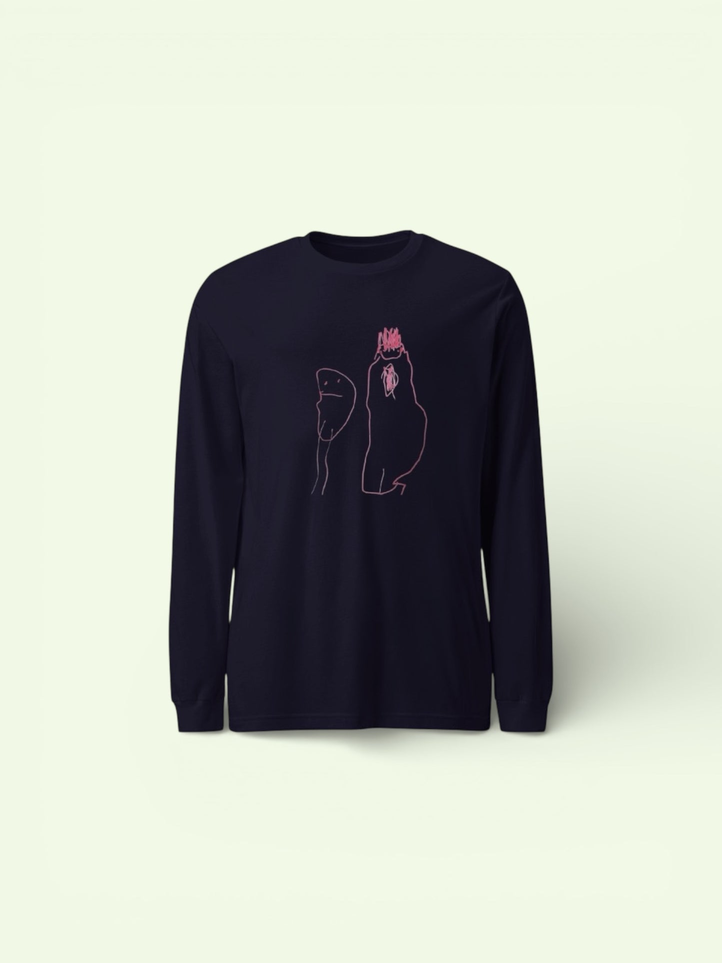 Custom Unisex Long Sleeve Tee- Child’s Artwork