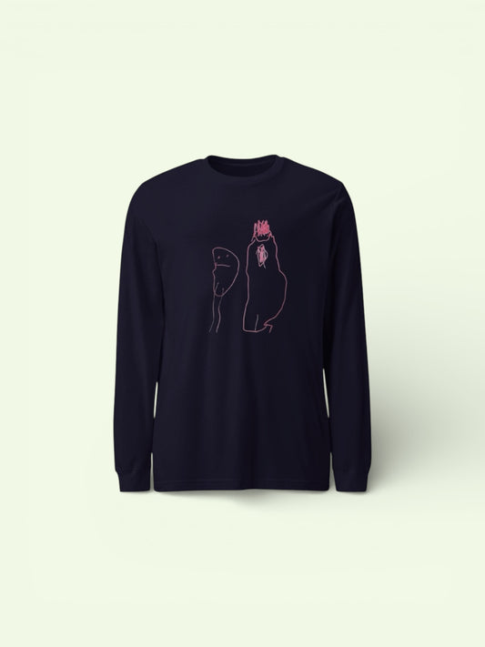 Custom Unisex Long Sleeve Tee- Child’s Artwork