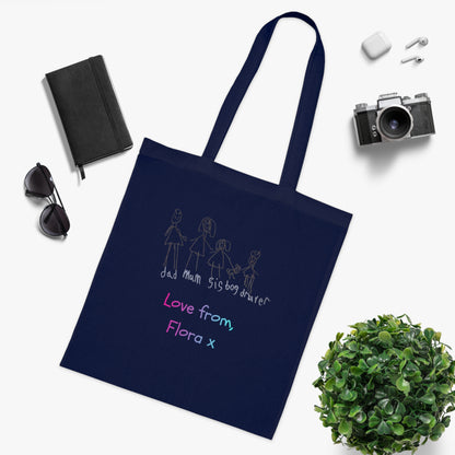 Custom Cotton Tote- Child’s Artwork
