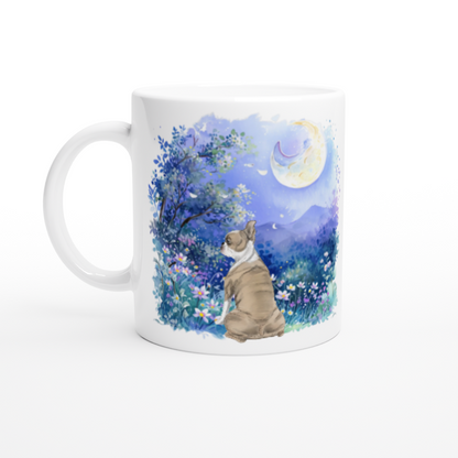 Night Sky Custom Dog Breed Mug