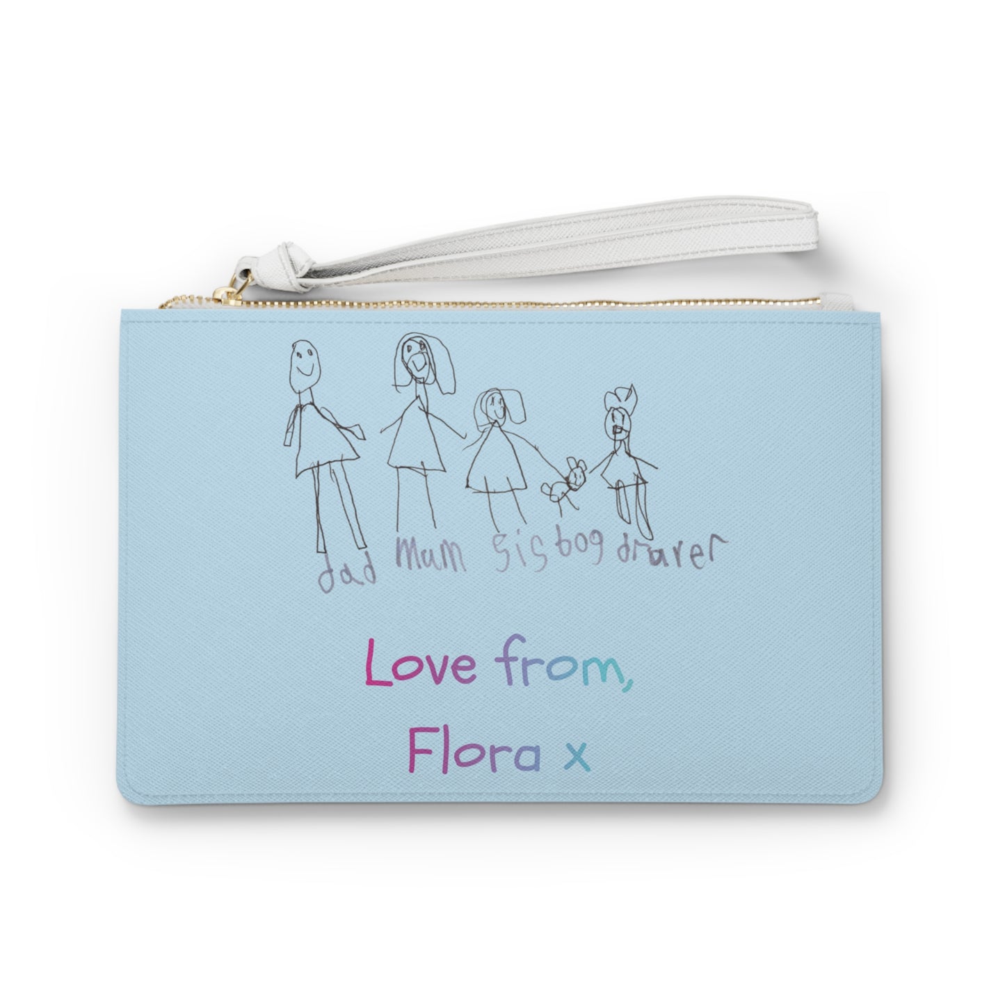 Custom Clutch Bag- Child’s Artwork