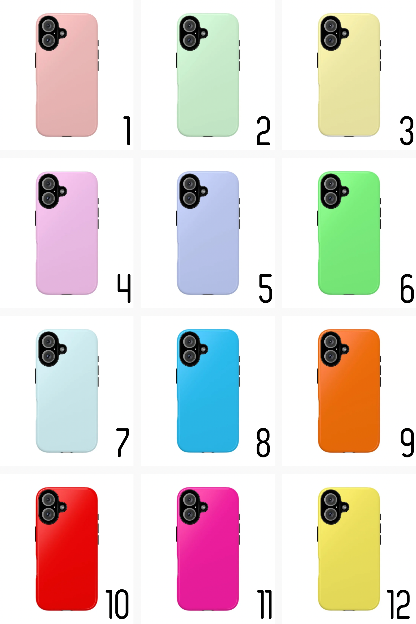 Custom Tough Phone Case — Child’s Artwork Pattern