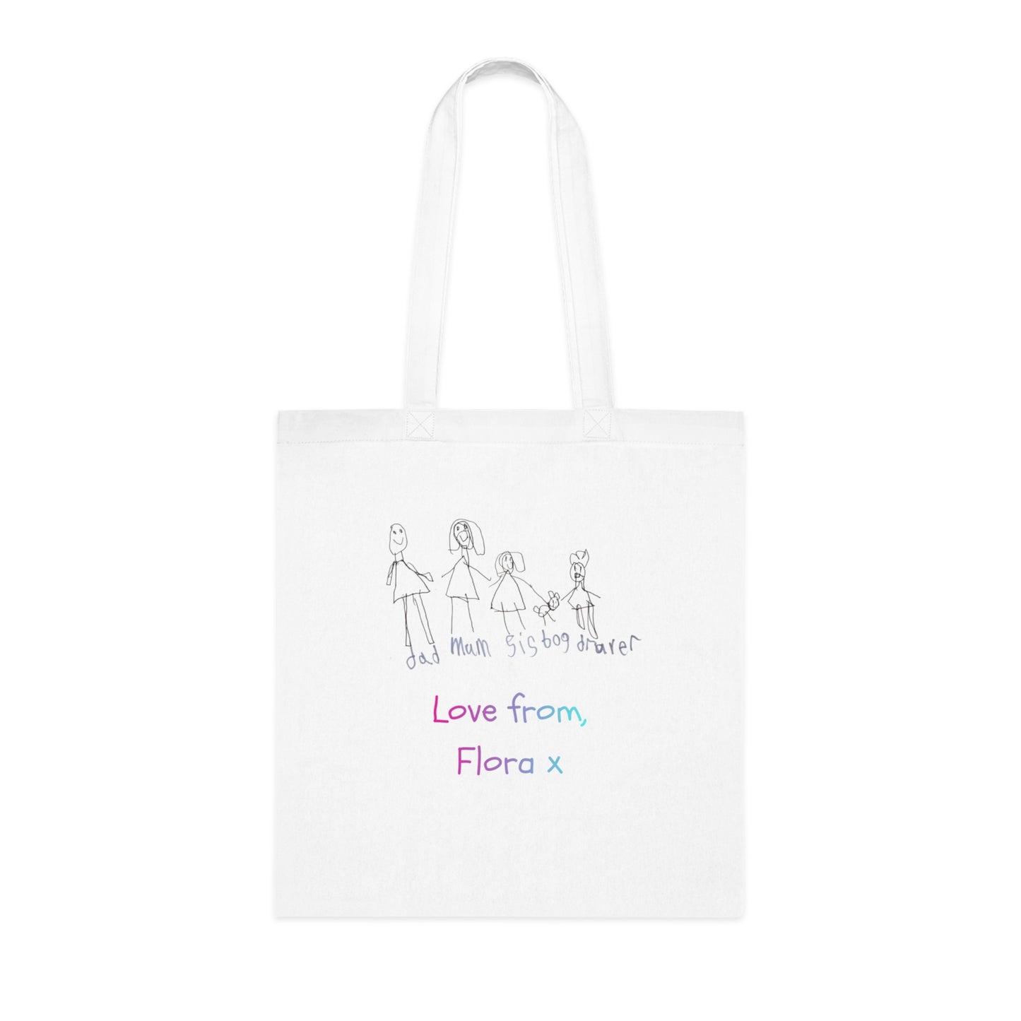 Custom Cotton Tote- Child’s Artwork