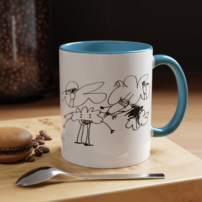 Custom Accent Mug- Child’s Artwork