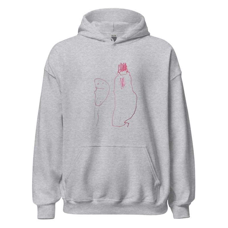 Custom Unisex Heavy Blend Hoodie- Child’s Artwork