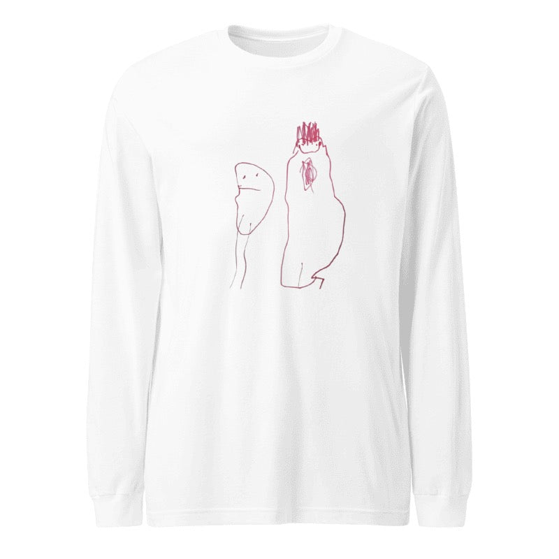 Custom Unisex Long Sleeve Tee- Child’s Artwork