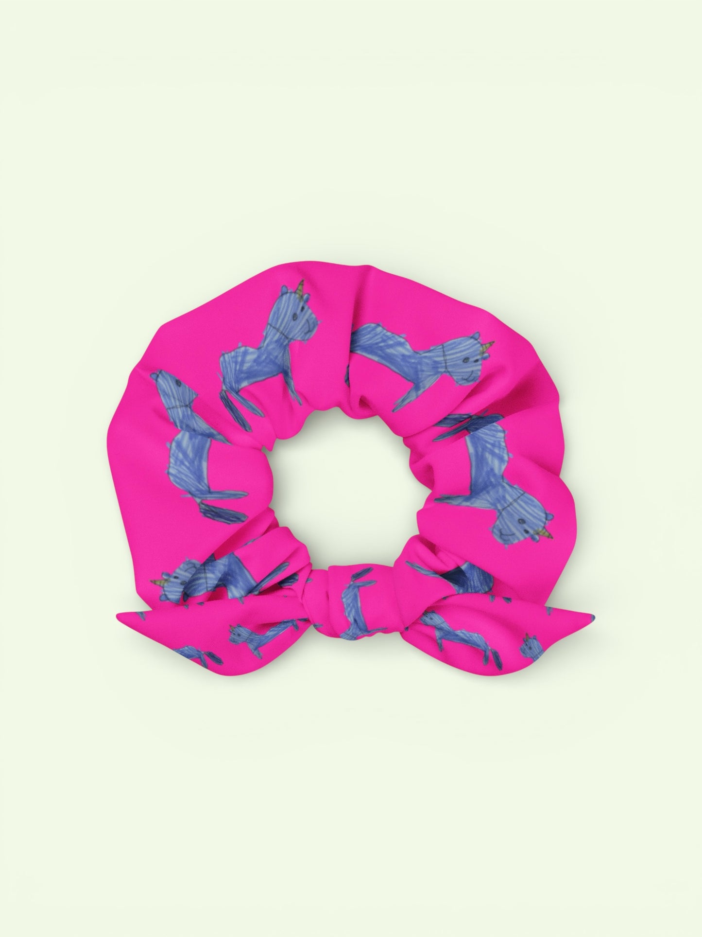 Custom Scrunchie- Child’s Artwork Pattern