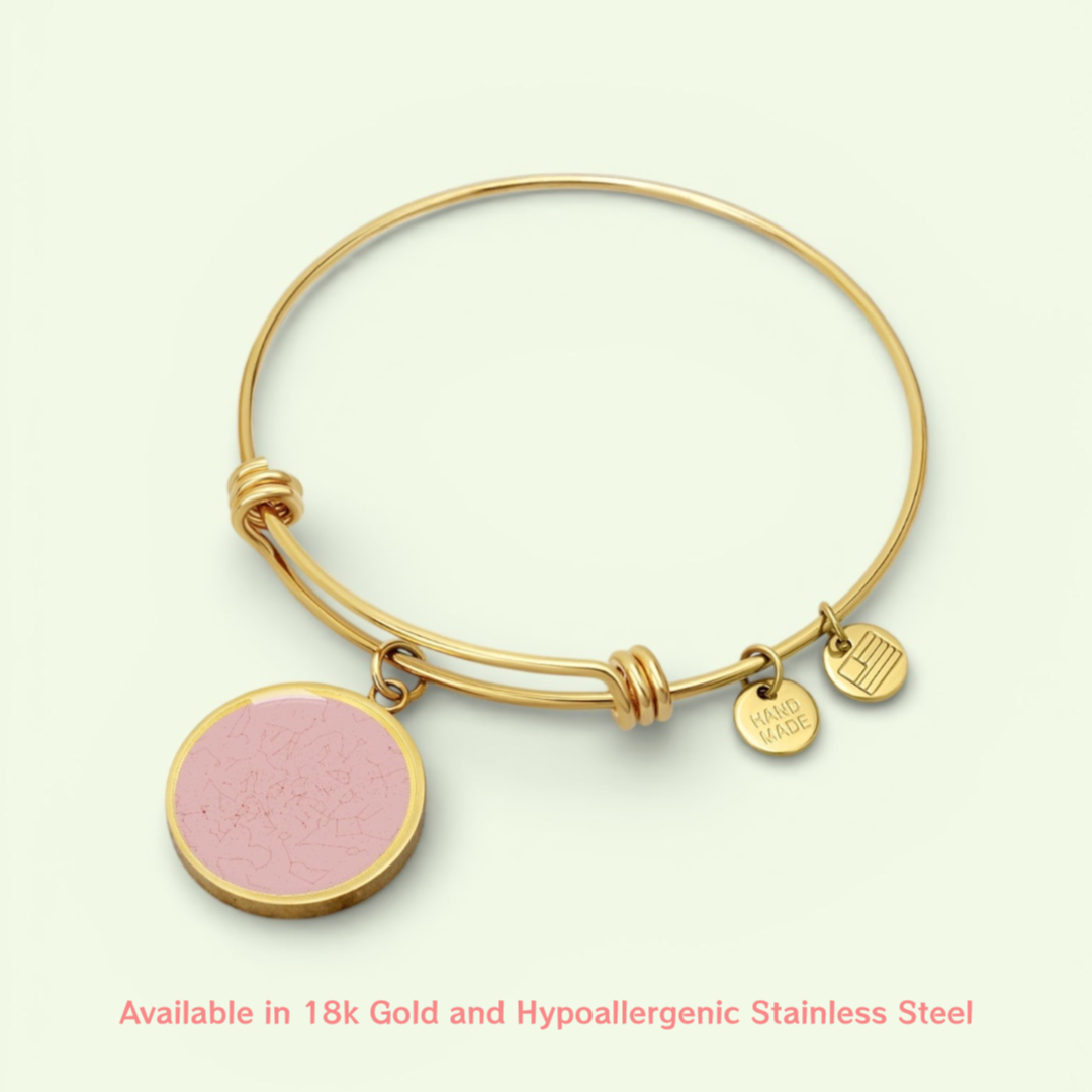 Custom Star Constellation Pendant Bracelet